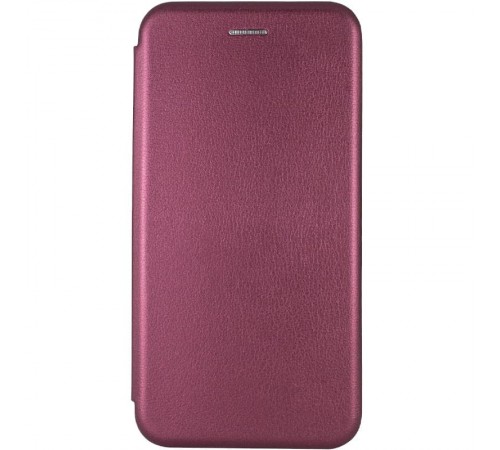 Шкіряний чохол-книжка Classy для Motorola Edge 70 Fusion / 70 Fusion+ Бордовий
