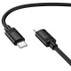 Дата кабель Hoco X122 Benefit Type-C to Lightning 27W (1m) Black
