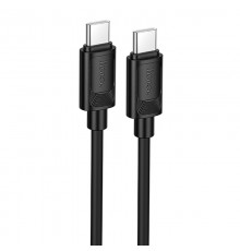 Дата кабель Hoco X122 Benefit Type-C to Type-C 60W (1m) Black