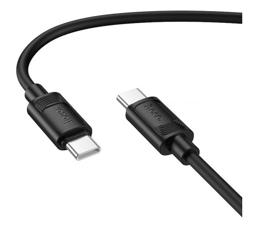 Дата кабель Hoco X122 Benefit Type-C to Type-C 60W (1m) Black