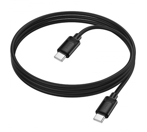 Дата кабель Hoco X122 Benefit Type-C to Type-C 60W (1m) Black