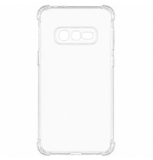 TPU чохол GETMAN Ease logo посилені кути Full Camera для Samsung Galaxy S10e Безбарвний (прозорий)