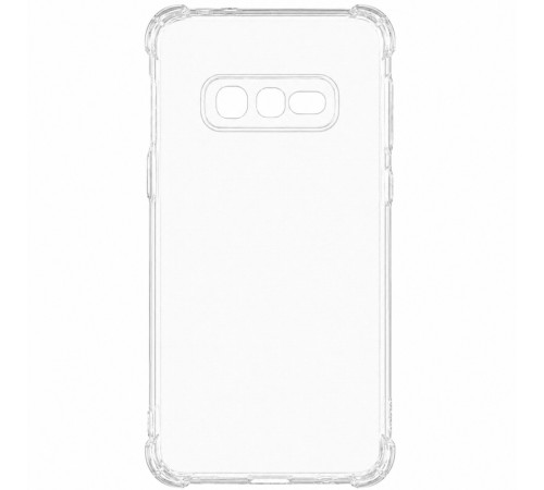 TPU чохол GETMAN Ease logo посилені кути Full Camera для Samsung Galaxy S10e Безбарвний (прозорий)