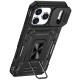 Ударостійкий чохол Camshield Army Ring для Apple iPhone 17 Pro Max (6.9") Чорний / Black