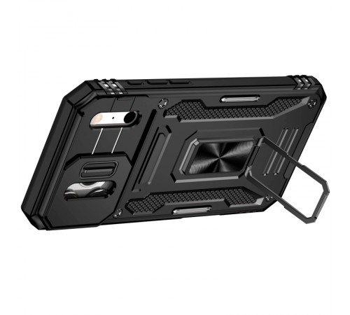 Ударостійкий чохол Camshield Army Ring для Apple iPhone 17 Pro Max (6.9") Чорний / Black