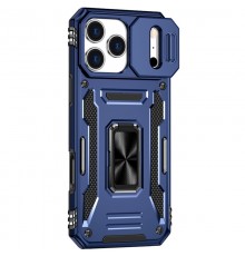Ударостійкий чохол Camshield Army Ring для Apple iPhone 17 Pro Max (6.9") Синій / Navy