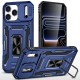 Ударостійкий чохол Camshield Army Ring для Apple iPhone 17 Pro Max (6.9") Синій / Navy