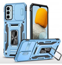 Ударостійкий чохол Camshield Army Ring для Samsung Galaxy A27 Блакитний / Light Blue
