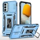 Ударостійкий чохол Camshield Army Ring для Samsung Galaxy A27 Блакитний / Light Blue