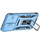 Ударостійкий чохол Camshield Army Ring для Samsung Galaxy A27 Блакитний / Light Blue