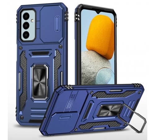 Ударостійкий чохол Camshield Army Ring для Samsung Galaxy A27 Синій / Navy