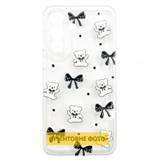 Чохол TPU Clear Joy для Motorola Moto G17 Power Teddy Bows