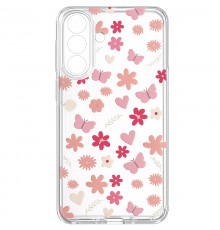 Чохол TPU Clear Joy для Samsung Galaxy A27 Butterfly Garden