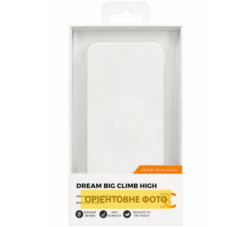 Чохол PC Slim Matte with Magnetic Fit (camera button) для Apple iPhone 16 (6.1") White