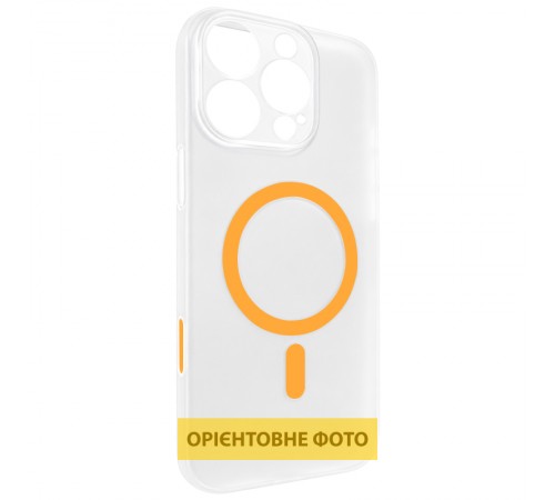 Чохол PC Slim Matte with Magnetic Fit (camera button) для Apple iPhone 17 (6.3") Orange