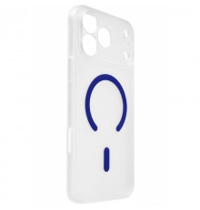 Чохол PC Slim Matte with Magnetic Fit (camera button) для Apple iPhone 17 Pro Max (6.9") Blue