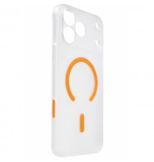Чохол PC Slim Matte with Magnetic Fit (camera button) для Apple iPhone 17 Pro Max (6.9") Orange