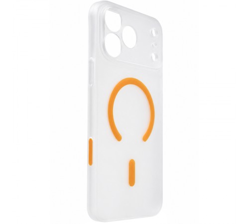 Чохол PC Slim Matte with Magnetic Fit (camera button) для Apple iPhone 17 Pro Max (6.9") Orange