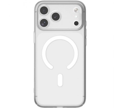 Чохол PC Slim Matte with Magnetic Fit (camera button) для Apple iPhone 17 Pro Max (6.9") White