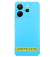 Чохол Silicone Cover Ummi Lakshmi Full Camera (AA) для Xiaomi Redmi A7 Pro 4G / Poco C81 Блакитний / Sky Blue