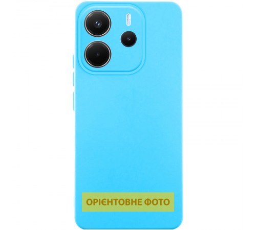 Чохол Silicone Cover Ummi Lakshmi Full Camera (AA) для Xiaomi Redmi A7 Pro 4G / Poco C81 Блакитний / Sky Blue