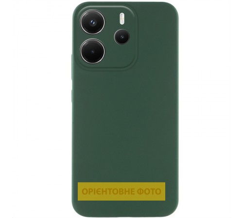 Чохол Silicone Cover Ummi Lakshmi Full Camera (AA) для Xiaomi Redmi A7 Pro 4G / Poco C81 Зелений / Dark green
