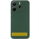 Чохол Silicone Cover Ummi Lakshmi Full Camera (AA) для Xiaomi Redmi A7 Pro 4G / Poco C81 Зелений / Dark green