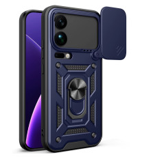 Чохол Ummi Camshield Serge Ring для Xiaomi 17 Ultra Синій / Navy