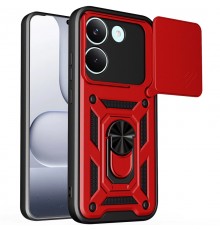 Чохол Ummi Camshield Serge Ring для Xiaomi Poco X8 Pro Червоний / Red