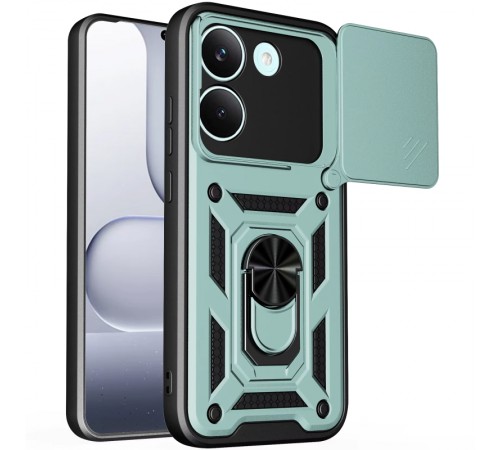 Чохол Ummi Camshield Serge Ring для Xiaomi Poco X8 Pro Зелений / Green