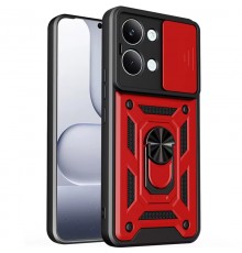 Чохол Ummi Camshield Serge Ring для Xiaomi Poco X8 Pro Max Червоний / Red