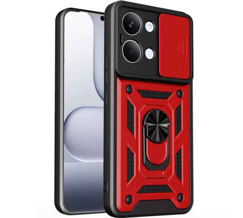 Чохол Ummi Camshield Serge Ring для Xiaomi Poco X8 Pro Max Червоний / Red