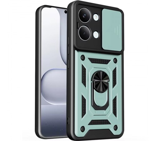 Чохол Ummi Camshield Serge Ring для Xiaomi Poco X8 Pro Max Зелений / Green