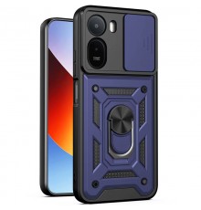 Чохол Ummi Camshield Serge Ring для Xiaomi Redmi A7 Pro 4G / Poco C81 / C81 Pro Синій / Navy