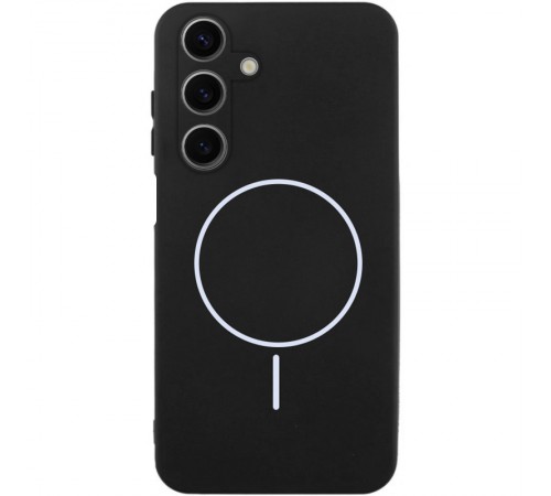 Чохол Silicone Cover Lakshmi Full Camera (AA) with Magnetic Fit для Samsung Galaxy A27 Чорний / Black