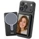 Бездротовий дублюючий екран / монітор для селфі Hoco DI100 with Magnetic Black