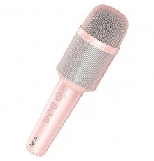 Караоке Мікрофон-колонка Hoco DBK1 Pink