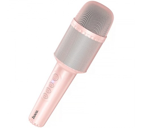 Караоке Мікрофон-колонка Hoco DBK1 Pink