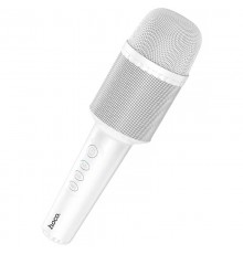 Караоке Мікрофон-колонка Hoco DBK1 White