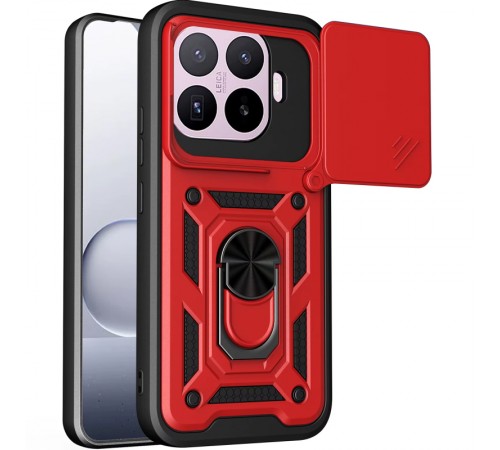 Чохол Ummi Camshield Serge Ring для Xiaomi 17T Червоний / Red