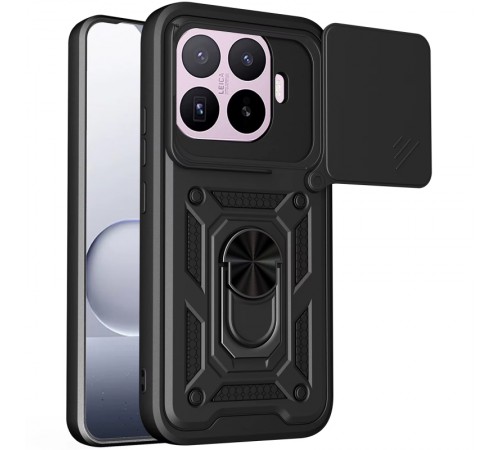 Чохол Ummi Camshield Serge Ring для Xiaomi 17T Pro Чорний / Black