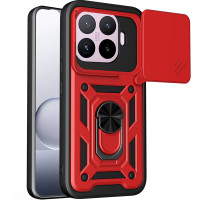 Чохол Ummi Camshield Serge Ring для Xiaomi 17T Pro Червоний / Red
