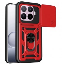 Чохол Ummi Camshield Serge Ring для Xiaomi 17T Pro Червоний / Red