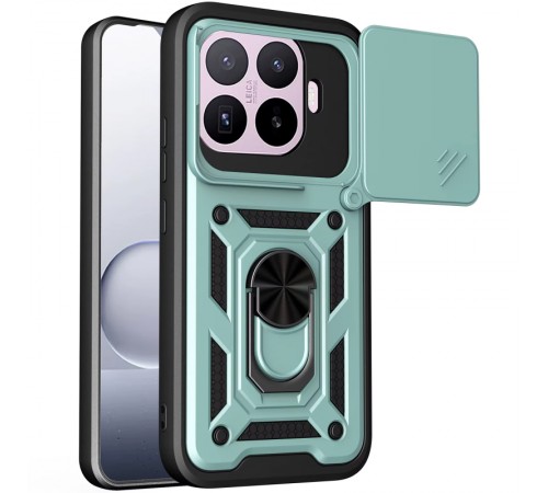 Чохол Ummi Camshield Serge Ring для Xiaomi 17T Pro Зелений / Green