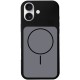 Чохол Silk Duo Color (AA) NO LOGO with Magnetic Fit для Apple iPhone 17 (6.3") Black