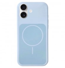 Чохол Silk Duo Color (AA) NO LOGO with Magnetic Fit для Apple iPhone 17 (6.3") Sky Blue