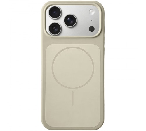 Чохол Silk Duo Color (AA) NO LOGO with Magnetic Fit для Apple iPhone 17 Pro Max (6.9") Antique White