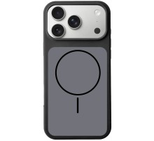 Чохол Silk Duo Color (AA) NO LOGO with Magnetic Fit для Apple iPhone 17 Pro Max (6.9") Black