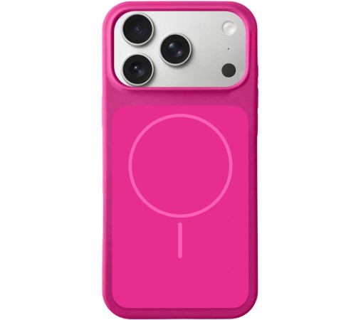 Чохол Silk Duo Color (AA) NO LOGO with Magnetic Fit для Apple iPhone 17 Pro Max (6.9") Dragon Fruit