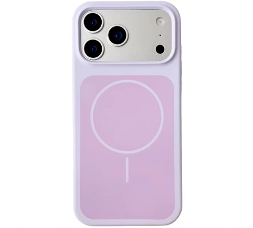 Чохол Silk Duo Color (AA) NO LOGO with Magnetic Fit для Apple iPhone 17 Pro Max (6.9") Lilac
